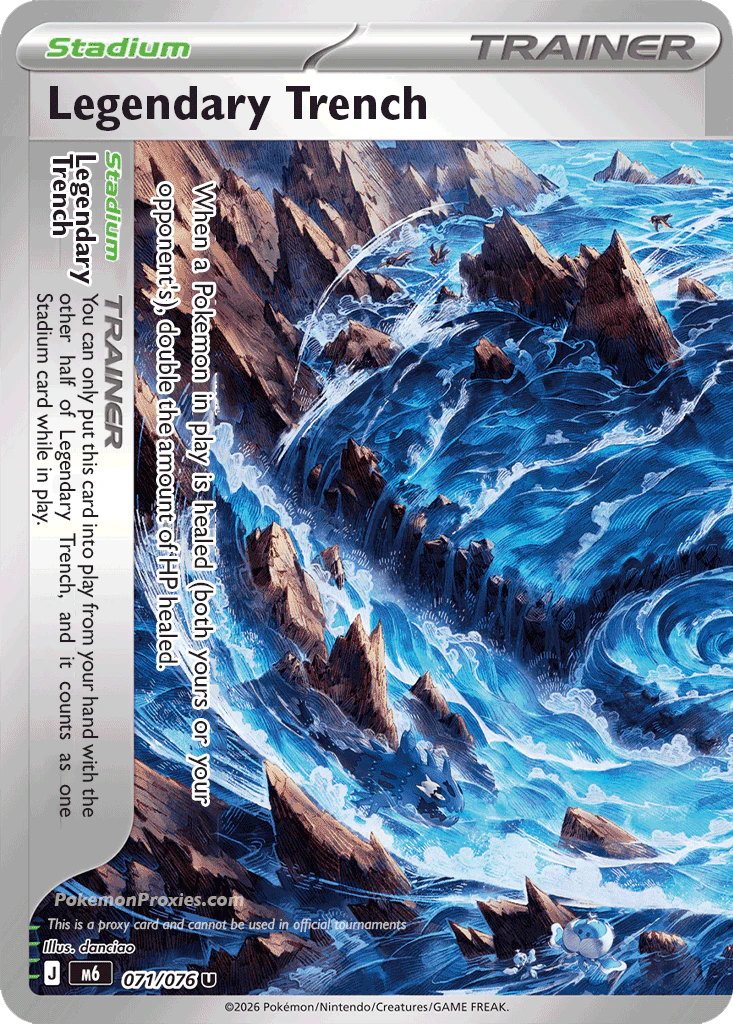 Legendary Ocean Trench, half 1
