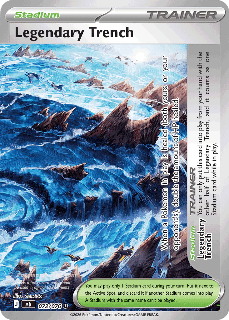 Legendary Ocean Trench, half 2